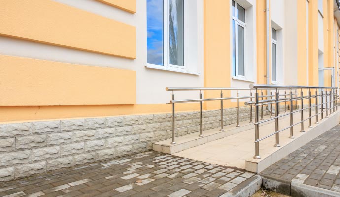 ADA compliant doorway