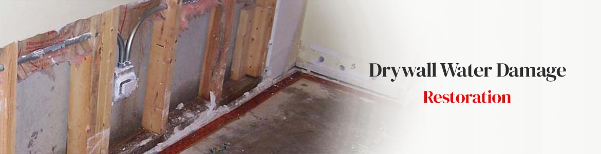 Drywall Water Damage Restoration Services