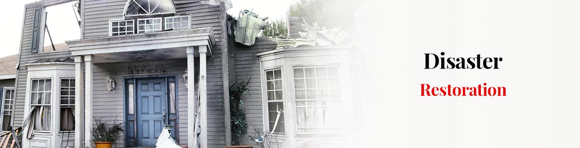 Banner of disaster restoration plan