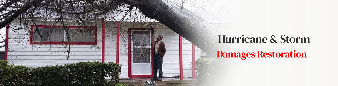 Restoration Damages from Hurricane & Storms in Little Rock, Conway & Benton, AR