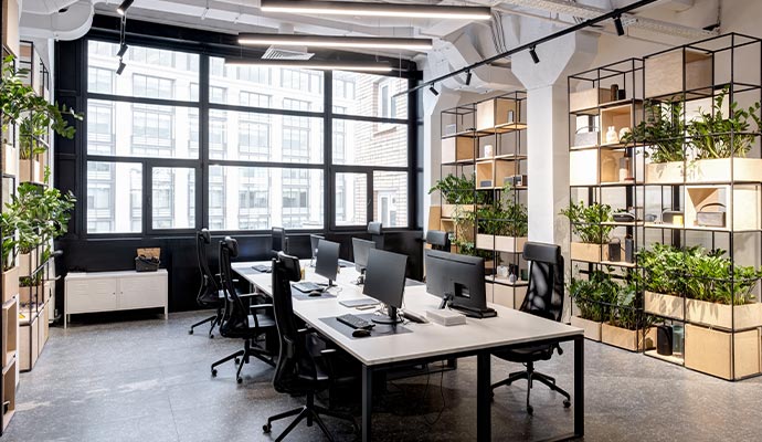 Clean commercial space Clean commercial space