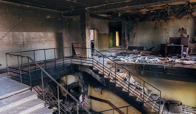 Commercial Property Damage Restoration in Little Rock & Benton