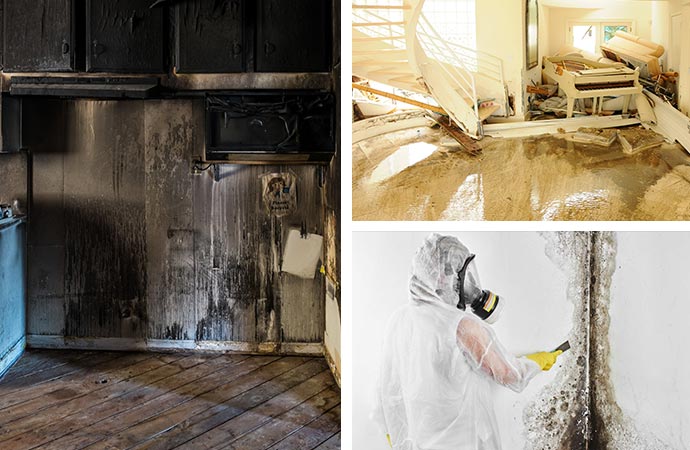 Fire & water damage restoration