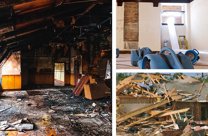 Fire, water, and disaster damage - assessing and addressing property risks.