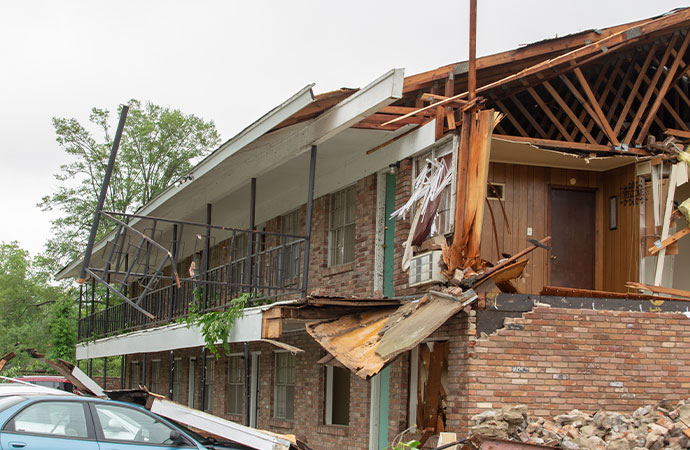 Massive Storm Damage Repair