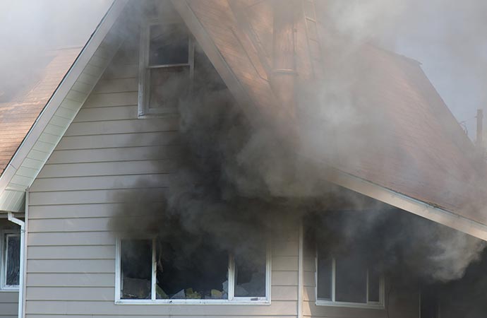 residential home fire smoke damage restoration