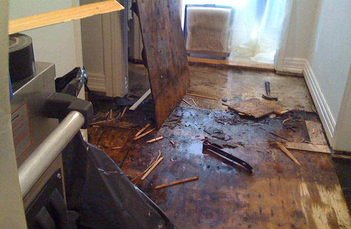 residential properties water damage