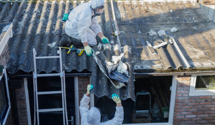 Professional asbestos roof removal service Professional asbestos roof removal service