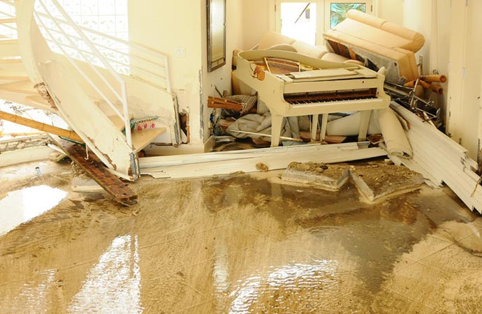 storm and flood damage restoration