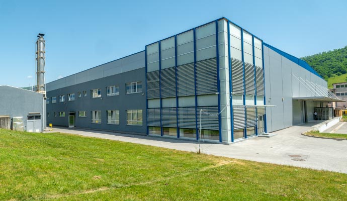 Clean commercial building